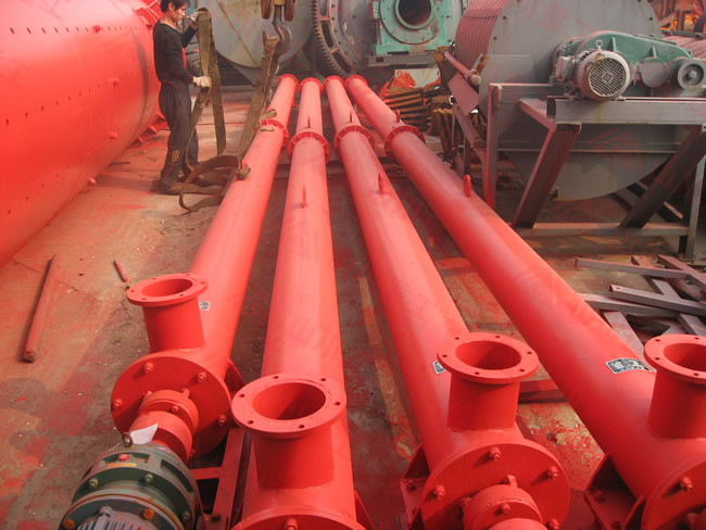 螺旋輸送機(jī)待發(fā)貨